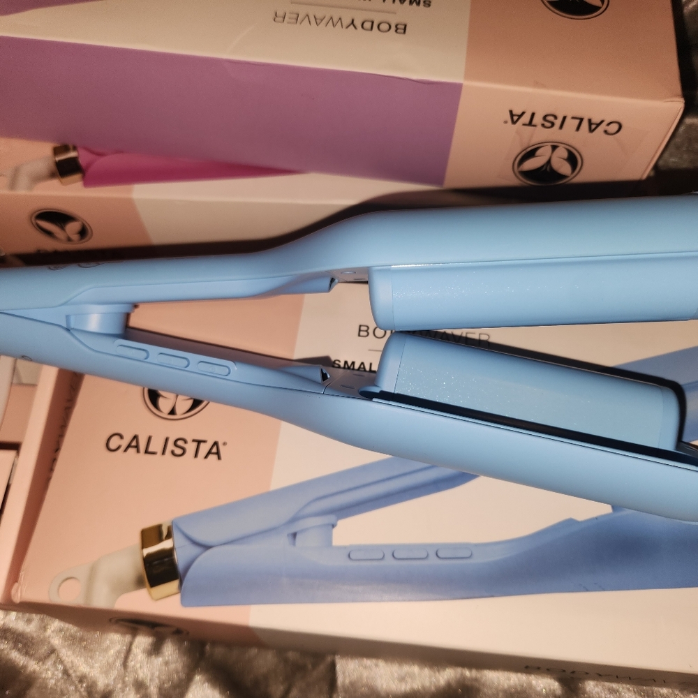 NEW In Box- Calista BodyWaver Small Wave Styler, Blue,Hair Tool,Beauty - Picture 8 of 10